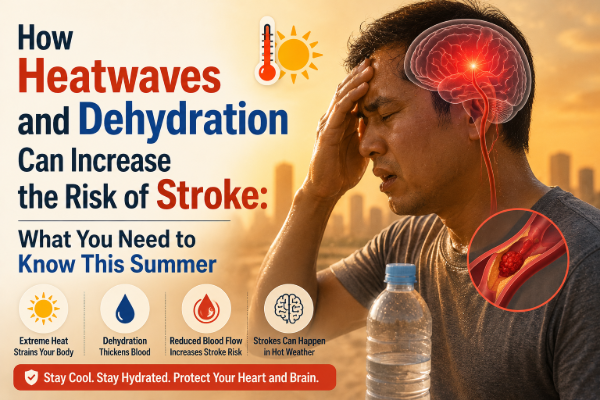 How Heatwaves and Dehydration Can Increase the Risk of Stroke: What You Need to Know This Summer